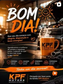 Publicação de bom dia da KPF Motors